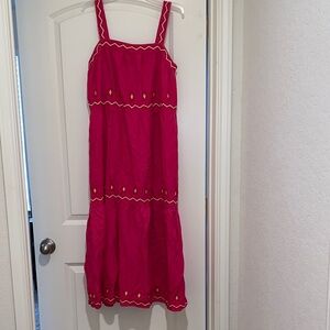 LOFT Pink Maxi Dress